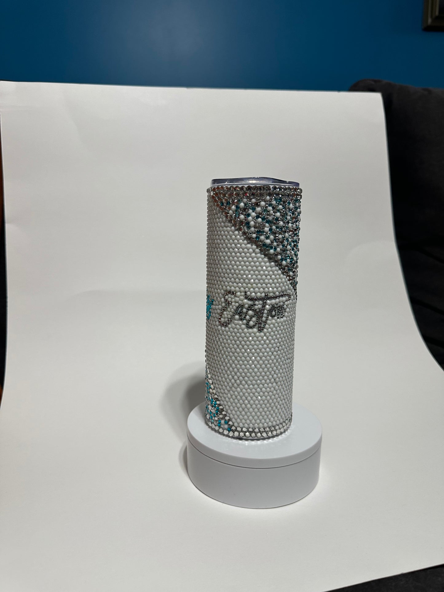 Custom Rhinestone Bling Tumbler
