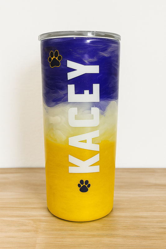 Tiger inspired Tumbler