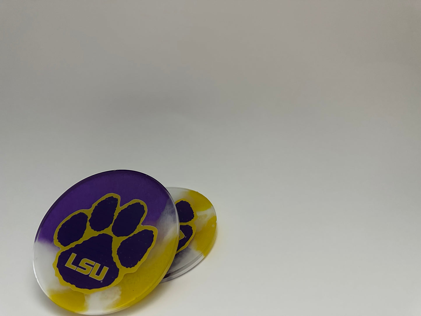 Team Inspired Resin Coaster Set