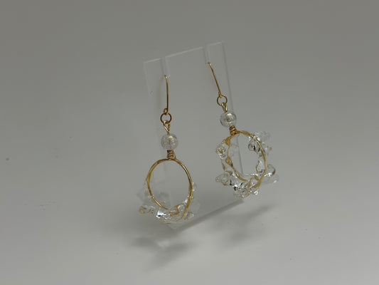 Crystal Cascade Earrings