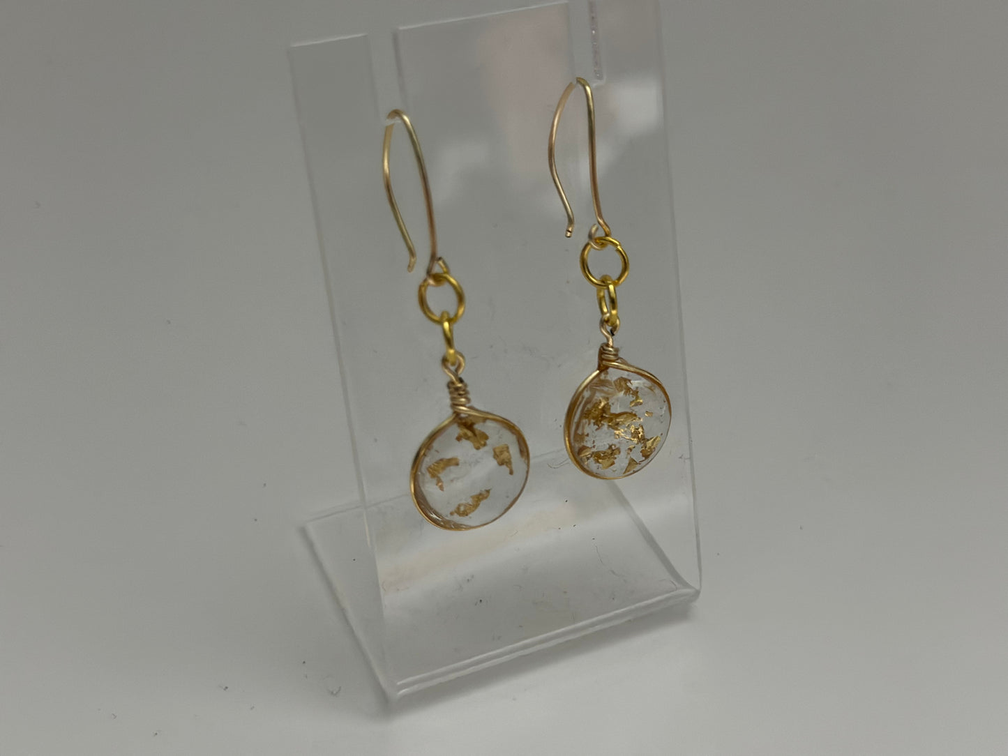 Golden Whisper Earrings