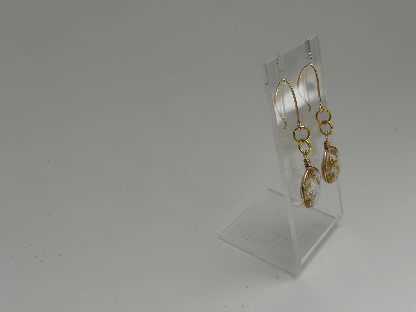 Golden Whisper Earrings