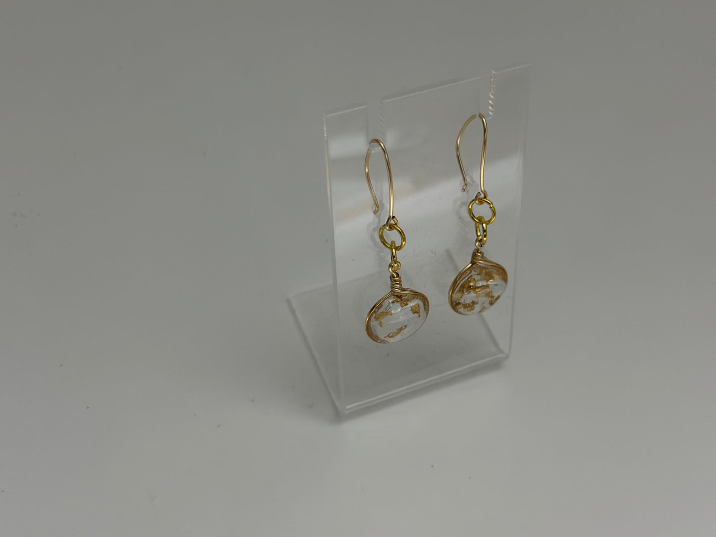 Golden Whisper Earrings